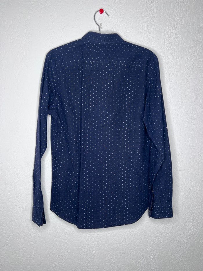 Chemise COS bleu à motif coupe Slim taille 38 - très bon état - photo numéro 5