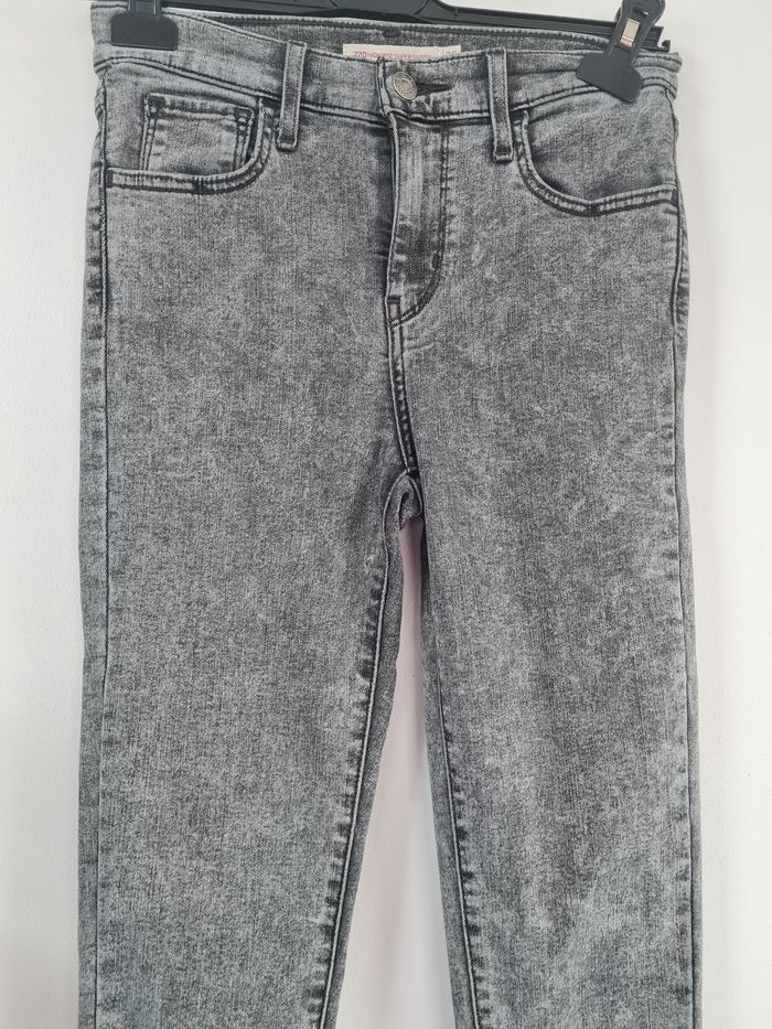 Jean 720 super skinny high rise gris - photo numéro 4