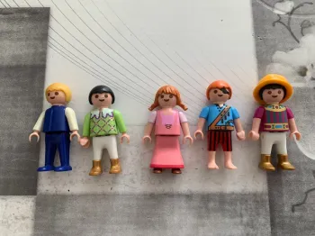 Lot de 5 enfants Playmobil