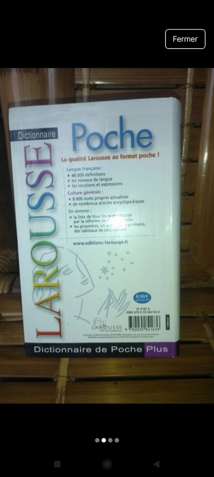 Dictionnaire Larousse - photo numéro 3