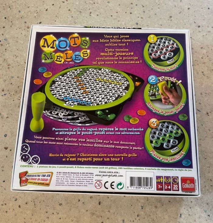 Jeu Mots mêlés - photo numéro 2