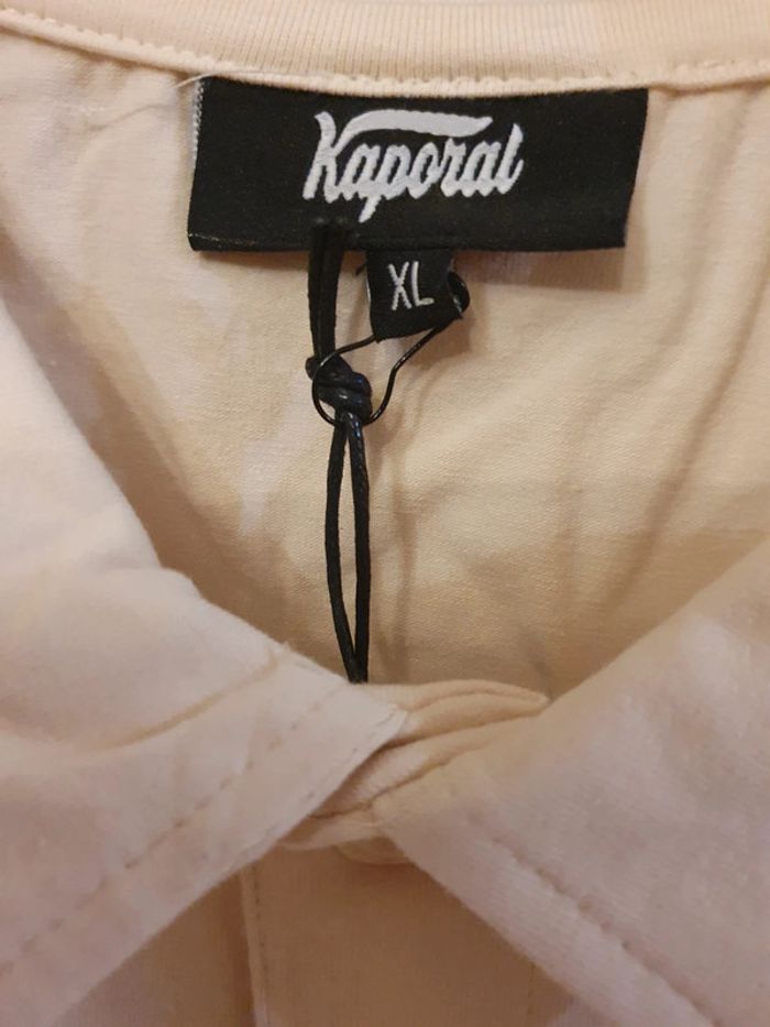 Magnifique Polo Homme champagne Marque Kaporal Taille XL - photo numéro 2