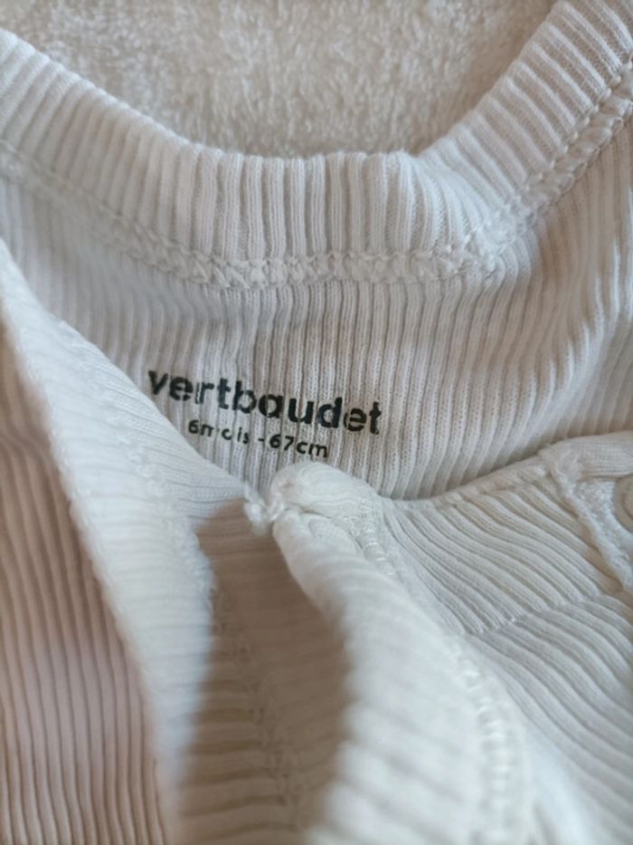 Ensemble Marcel + short 6 mois - Vertbaudet - photo numéro 2