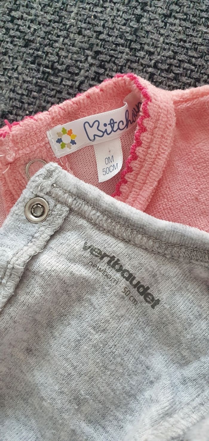 Lot 2 pyjamas/ 0 mois - photo numéro 2