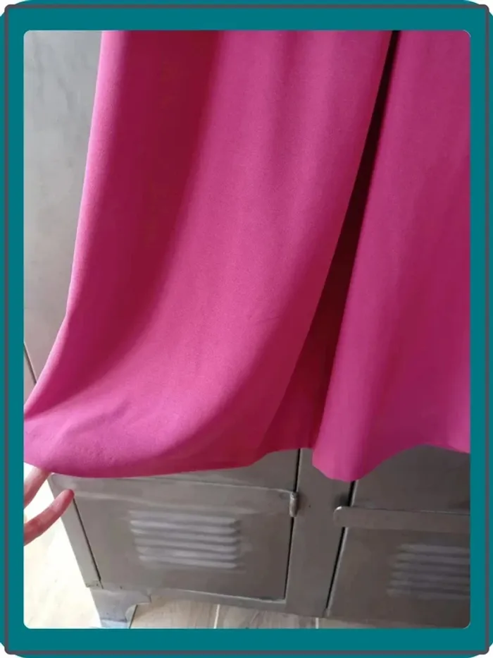 Robe rose manches 3/4 La Fée Maraboutée taille 36 neuve - photo numéro 6