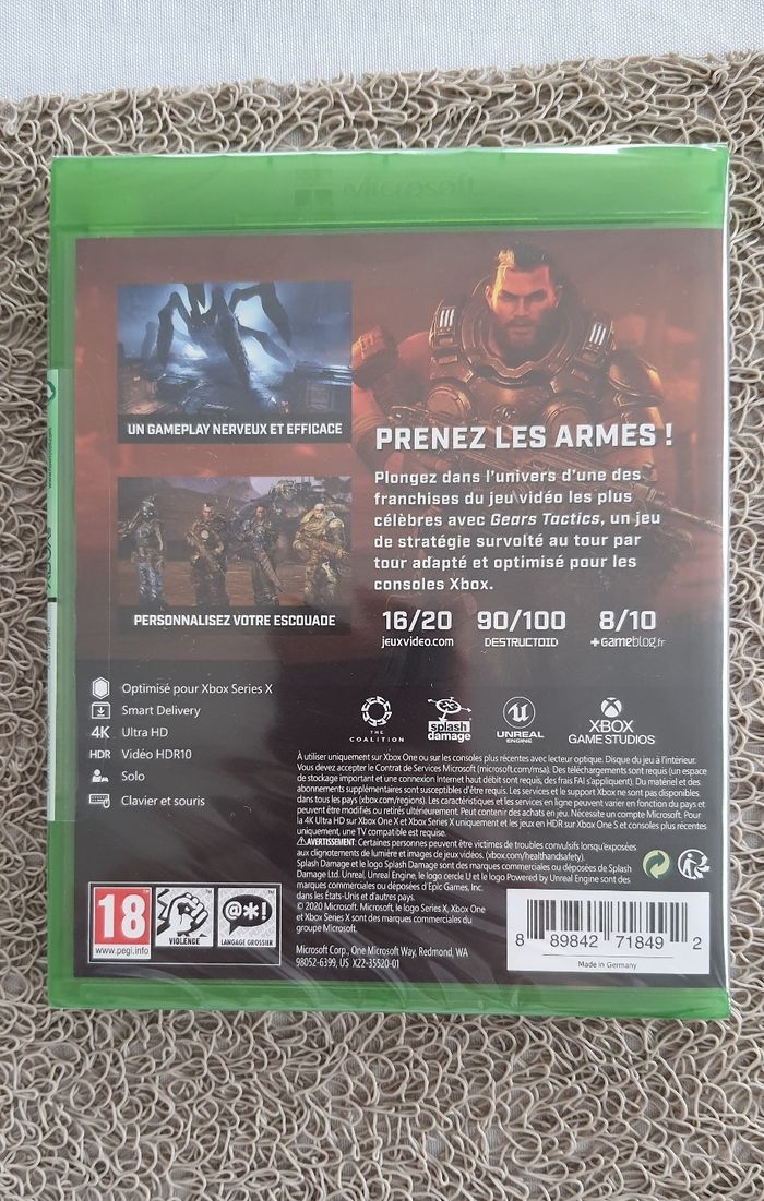 Jeu xbox one gears tactics - photo numéro 2