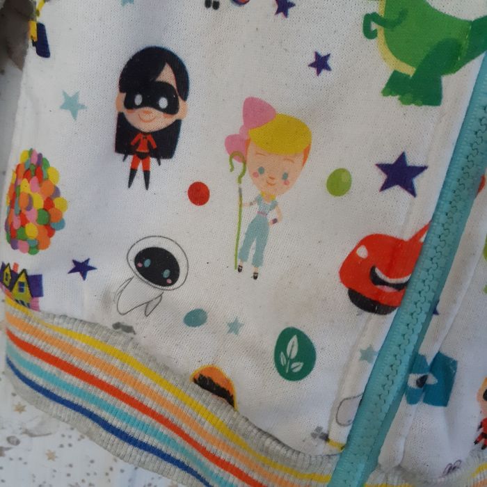Veste à capuche chaude reversible Pixar Disney Monstre et Compagnie 5-6 ans 116cm - photo numéro 7
