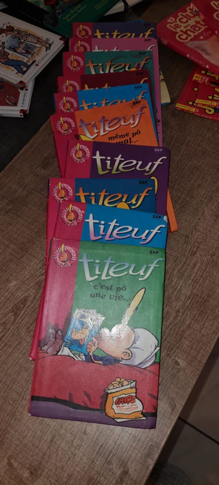 Lot livres titeuf