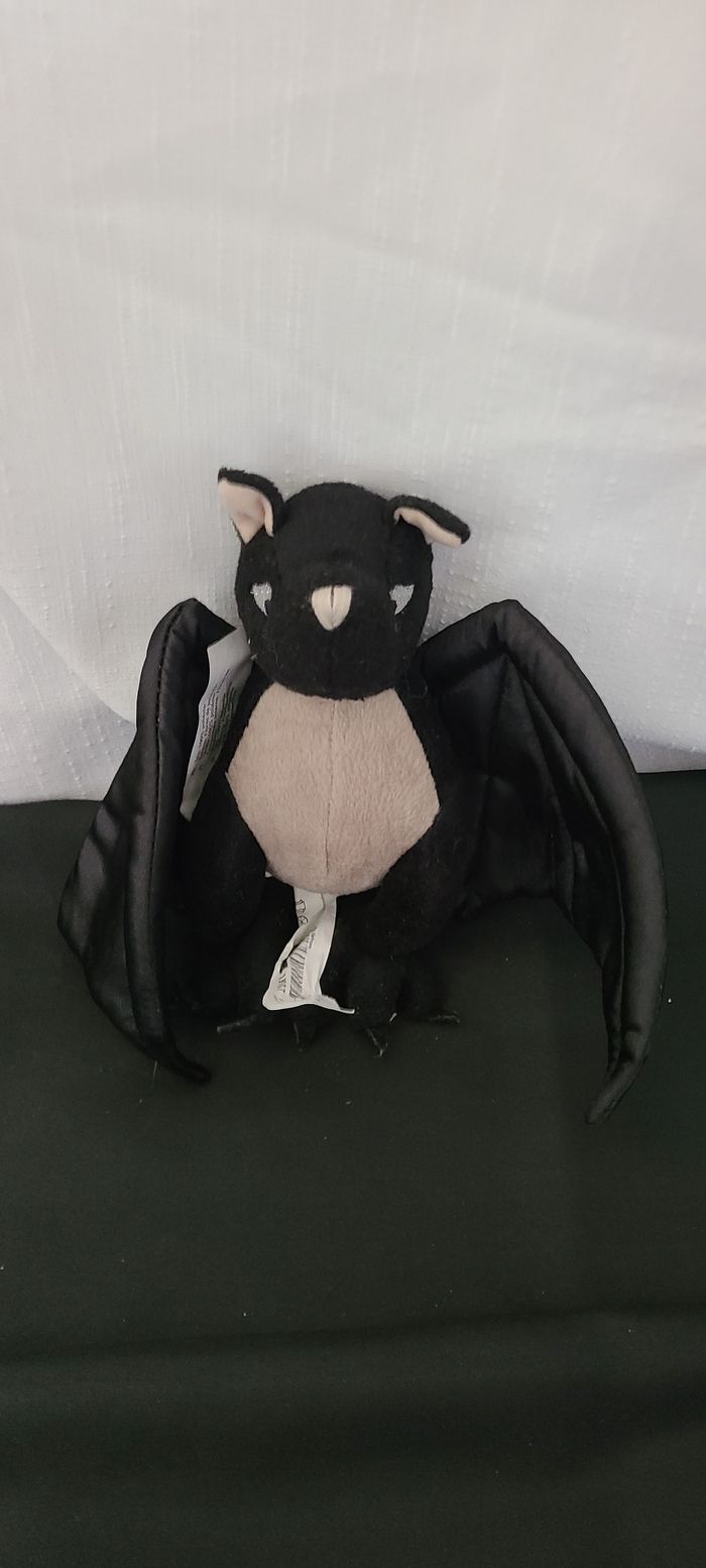Peluche Spooky chauve souris IKEA Kryp noir Halloween 17 cm - photo numéro 2
