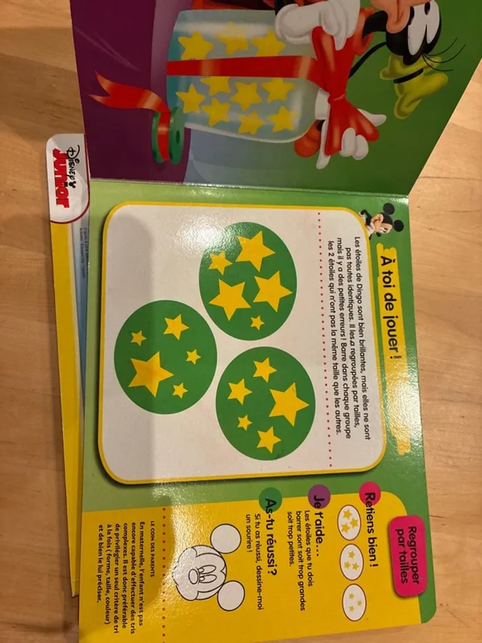 Lot de 2 livres ardoises Disney maternelle la maison de Mickey - photo numéro 6