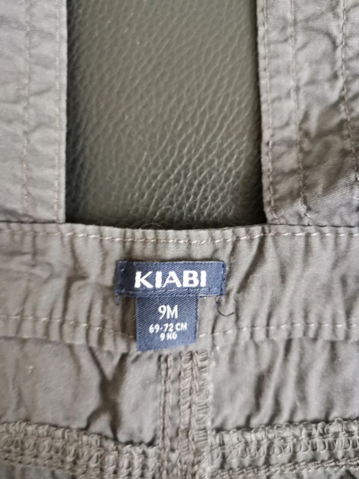 Salopette short Kiabi 9 mois - photo numéro 2