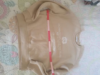 Sweat  beige taille s