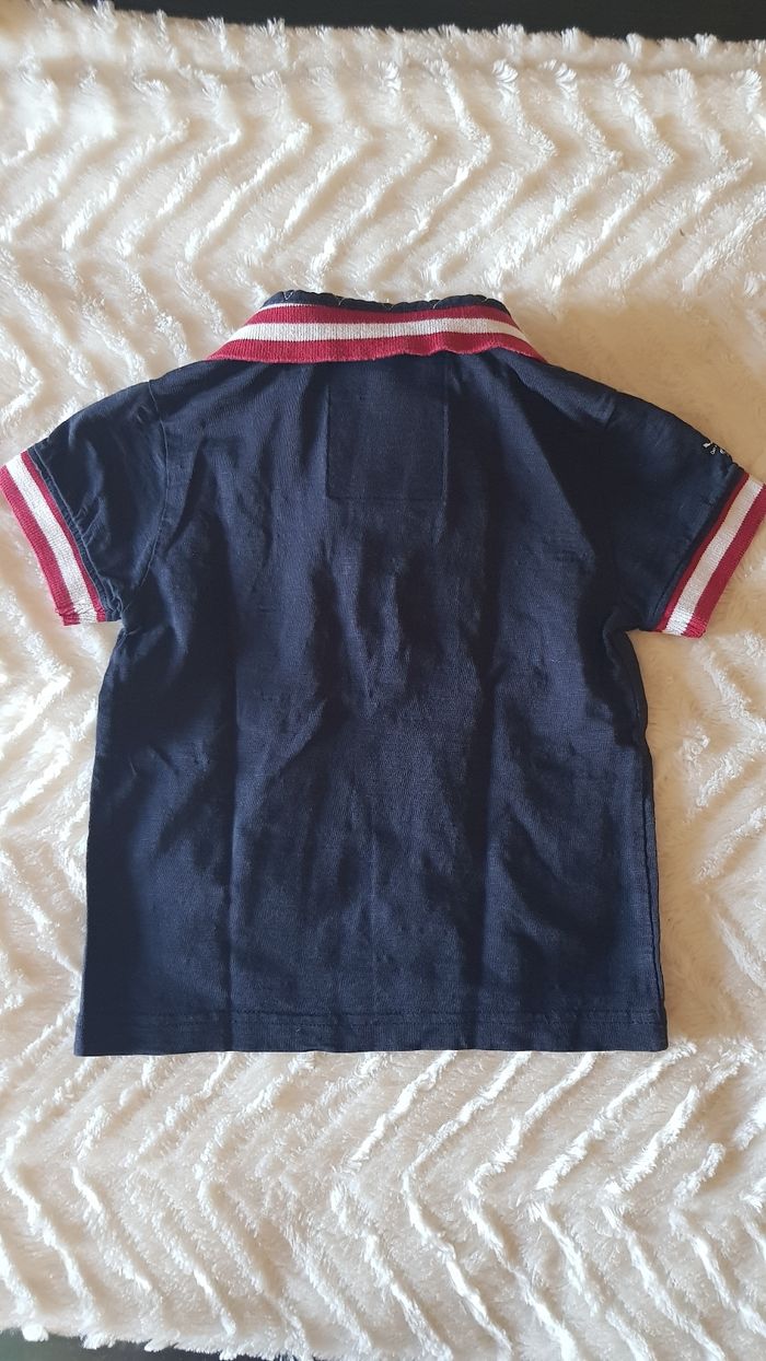 Tshirt polo garçon motif marin - photo numéro 2