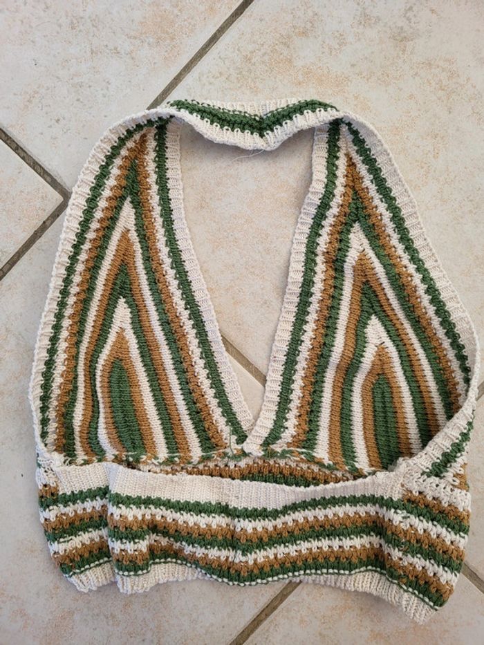 Top en maille - photo numéro 2