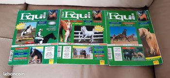 Lot de 3 magasines équestre "equimag"