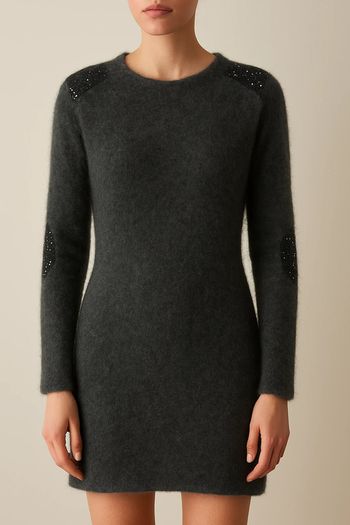 Robe en laine, cachemire et angora Maella - Neuve sans étiquette - Taille M