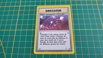 89/111 Carte Pokémon Dresseur Super sauvegarde d'énergie 89/111 rare Wizards Néo genesis #C60
