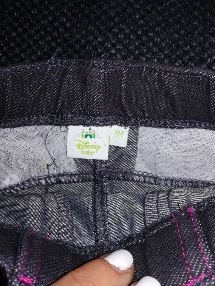 Bel ensemble été pantalon tee-shirt Minnie, bébé fille, 3mois - photo numéro 6