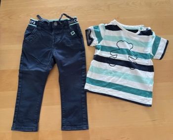 Ensemble lulu castagnette 18mois