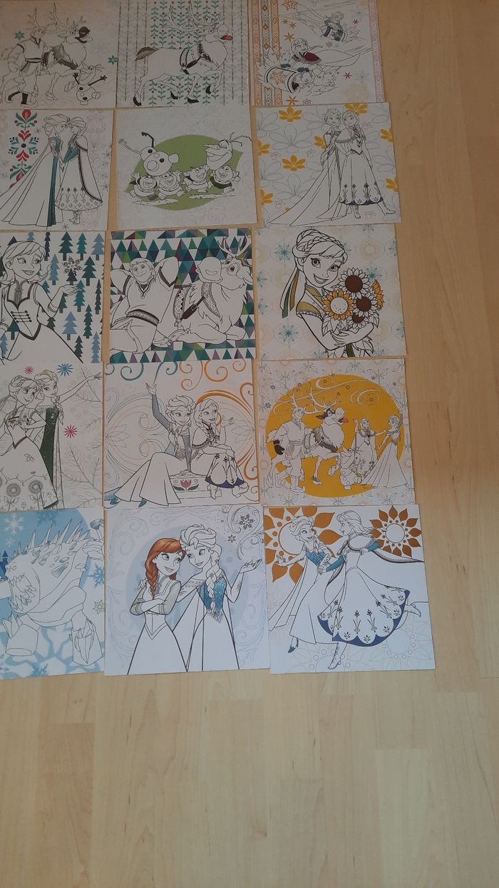 Lot de feuille à colorier - photo numéro 2