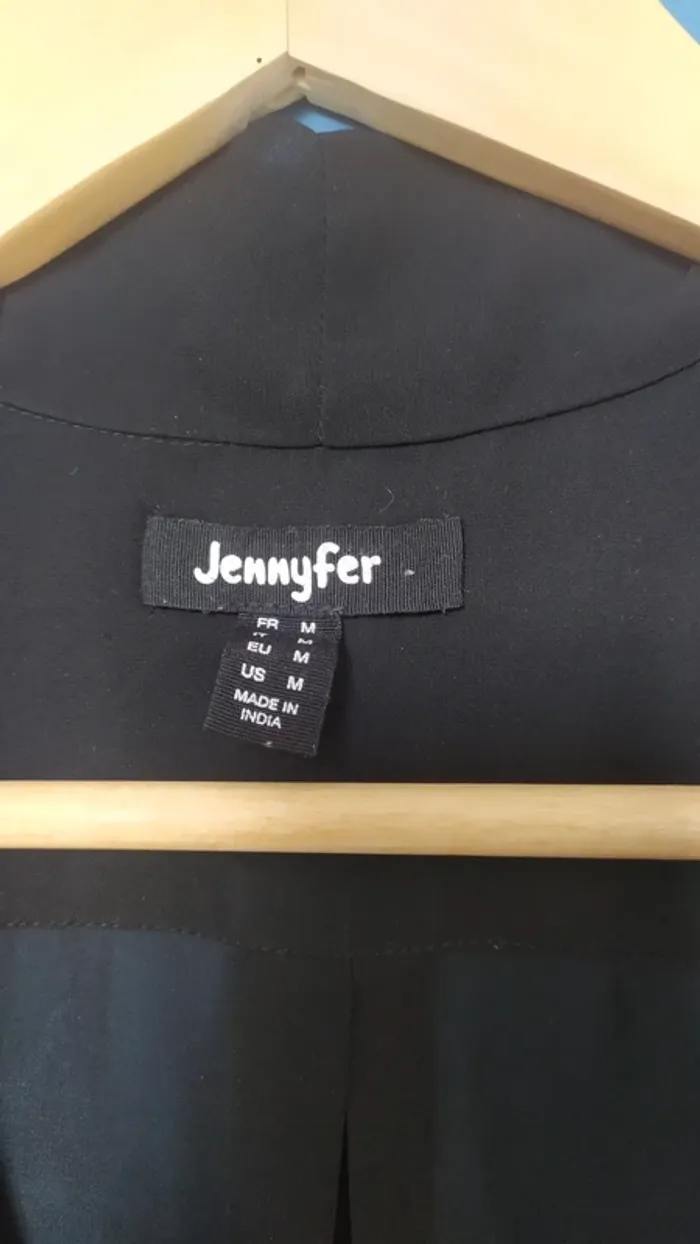 Blouse noire sans manche "Jennyfer" - photo numéro 3
