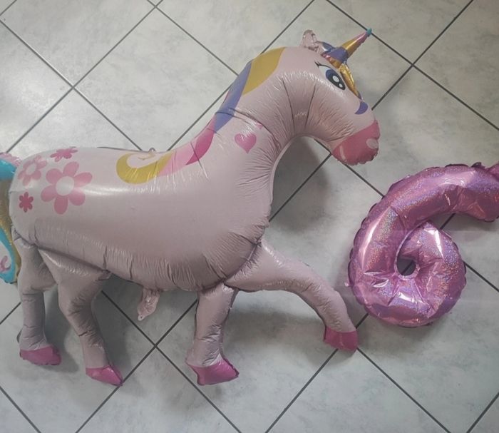 Ballon déco licorne - photo numéro 2