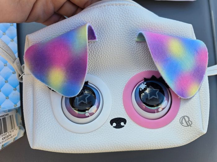 Purse pets sac à main interactif chiot arc en ciel - photo numéro 6