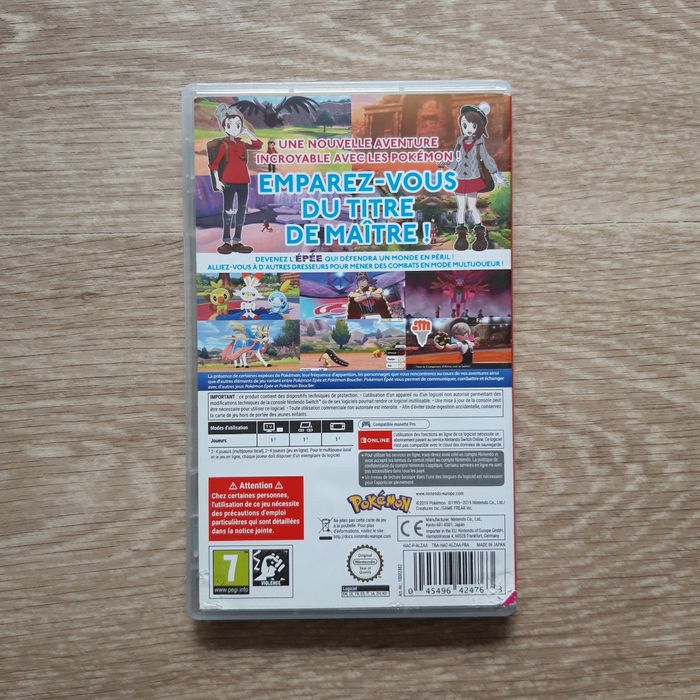 Pokémon épée jeu Nintendo Switch - photo numéro 2