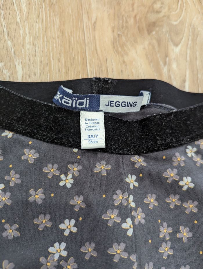 Pantalon jegging 36 mois bébé fille Okaïdi - photo numéro 2