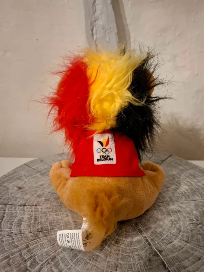 Peluche Jeux Olympiques Lion de l'équipe de Belgique - photo numéro 2