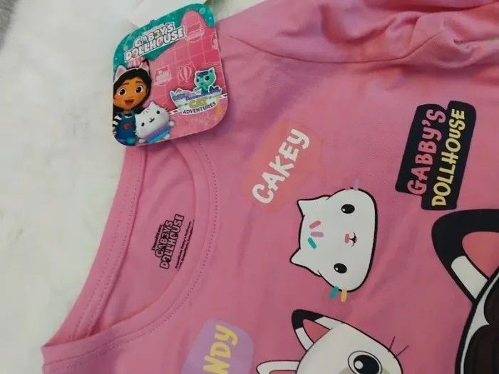 Pyjama coton fille Gabby’s Dollhouse, neuf, 4 ans - photo numéro 2