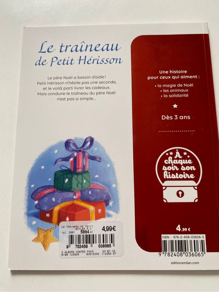 Livre Le traîneau de petit Hérisson - photo numéro 2
