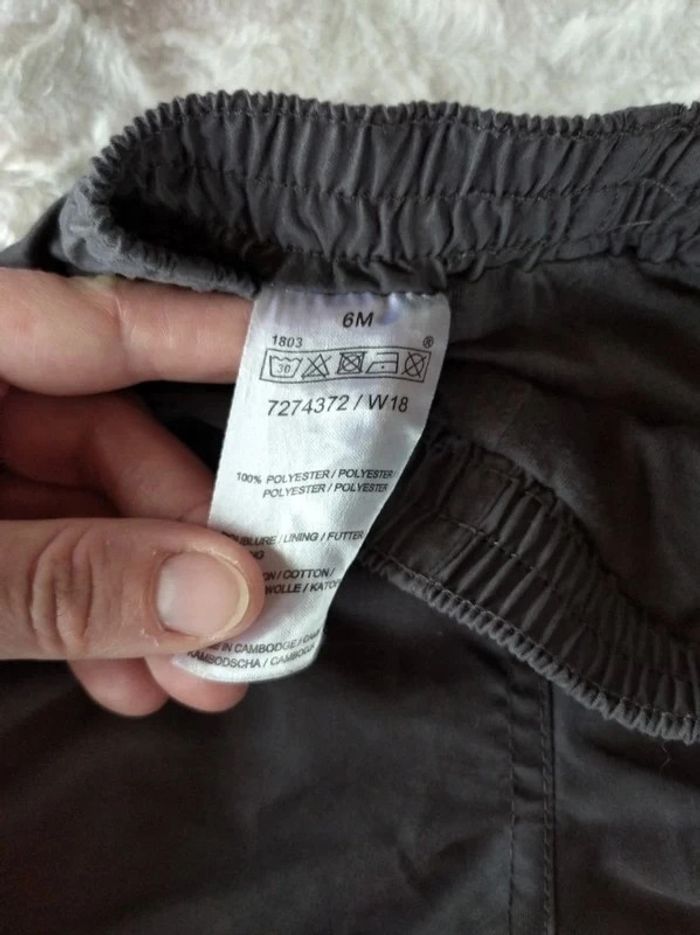 Pantalon bouffant doublé Fille 6 mois - photo numéro 8