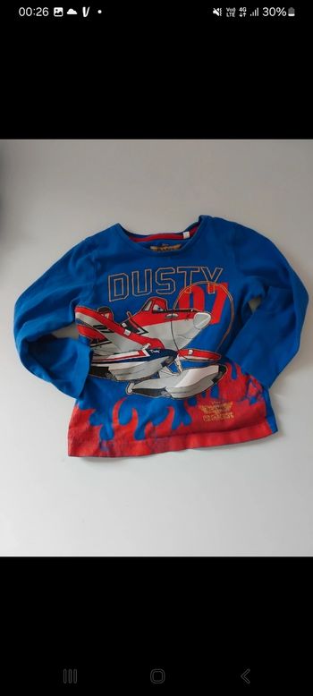 T-shirt planes 3 ans 