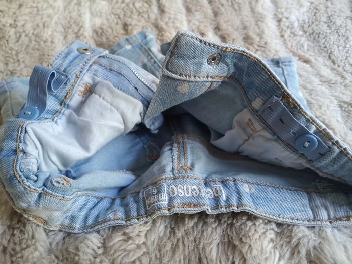 Short en jean bleu à fleurs, 6 ans - In extenso - photo numéro 4