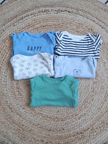 Lot de 5 bodies manches longues