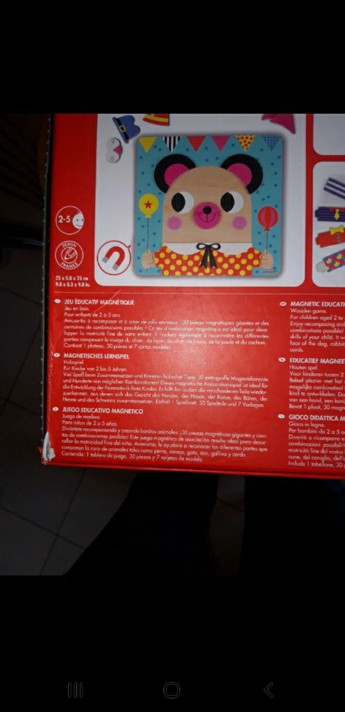 Jeu éducatif magnétique - photo numéro 5