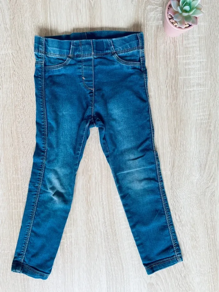 Jegging jean bleu Kiabi 3 ans