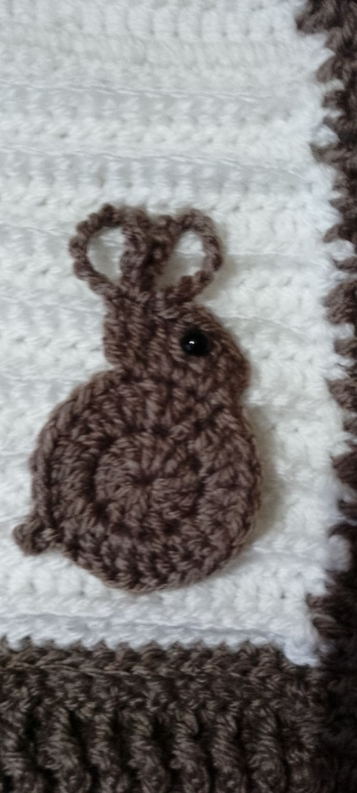Ensemble LAPINOU fait main au crochet taille naissance/1mois - photo numéro 5