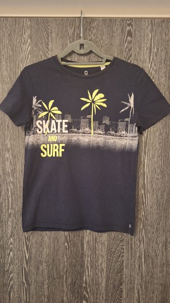Tee-shirt manches courtes imprimé skate and surf