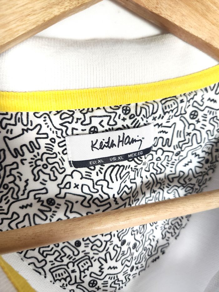 Polo Homme Celio x Keith Haring - Blanc - Édition Limitée - Taille XL - photo numéro 3