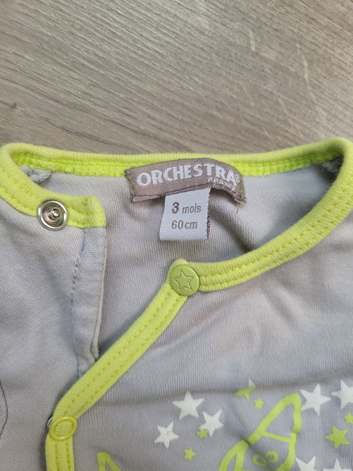 Lot de 3 pyjamas léger en 3 mois - photo numéro 3