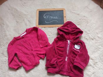 Lot gilets fille