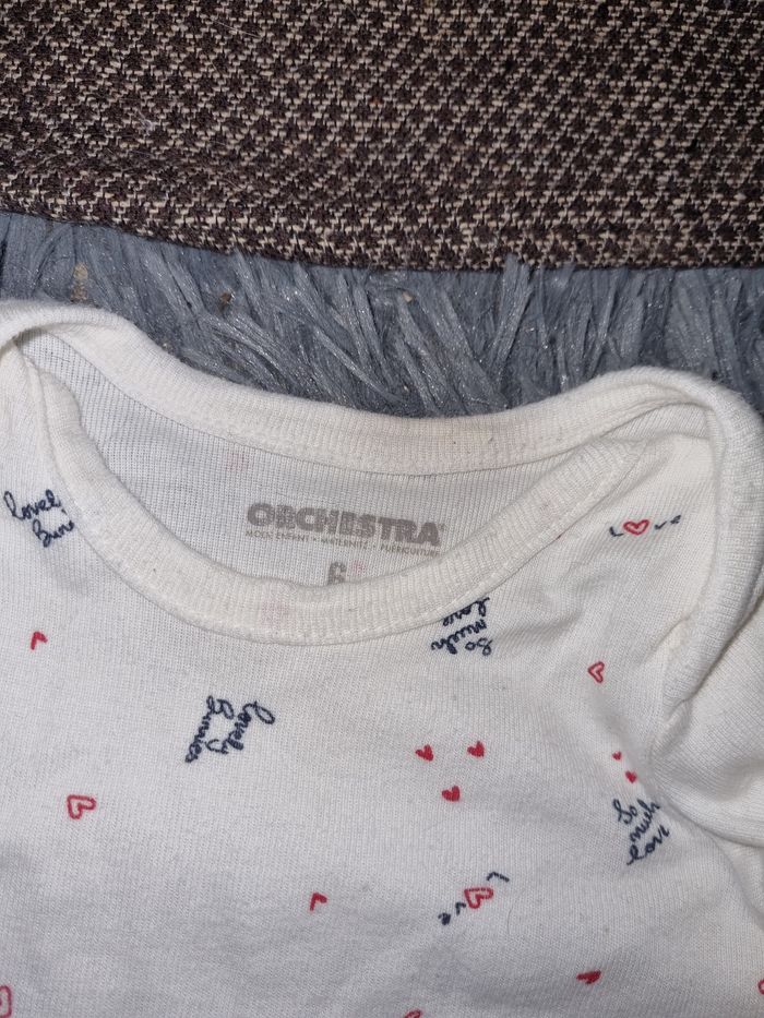 Lot 5 bodies manches longues 6mois - photo numéro 6