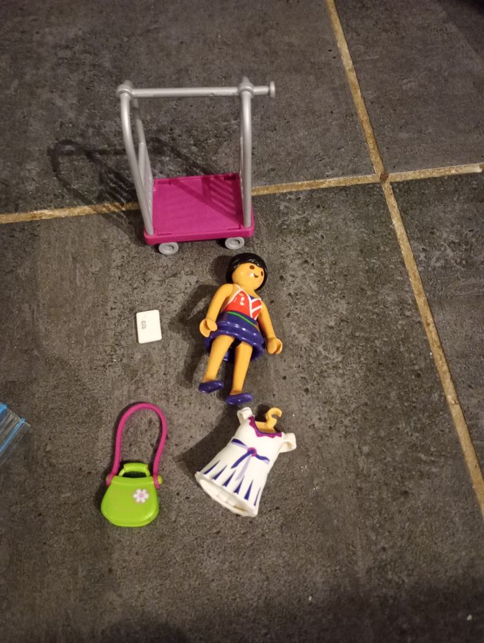 Playmobil portant à vêtements 4792