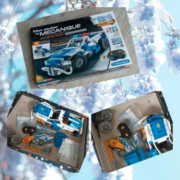 🚓 Atelier mécanique – Voiture de police radiocommandée - Clémentoni