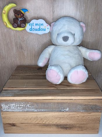 NIC467 doudou ours 🐻 Nicotoy