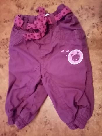 Pantalon 3 mois fille