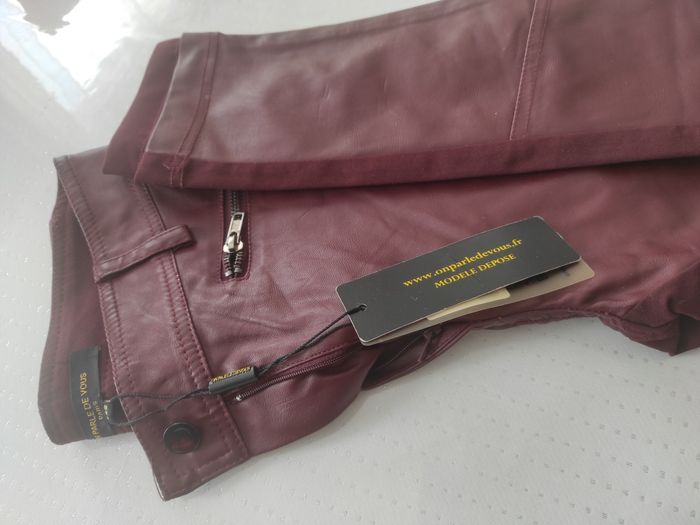 Pantalon bi matière. - photo numéro 4