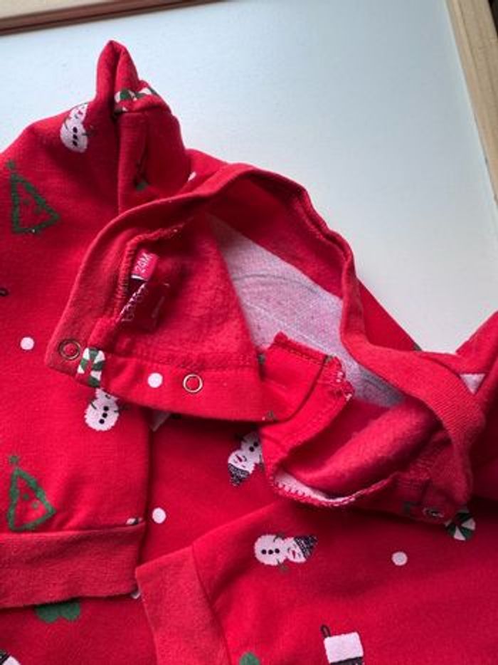 Lot 2 Sweats chauds Mickey Noel 24 mois gris & rouge jumeaux - photo numéro 5